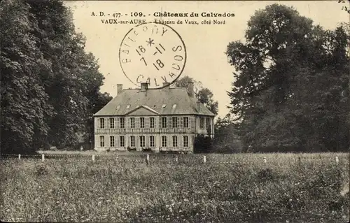 Ak Vaux sur Aure Calvados, Le Chateau de Vaux