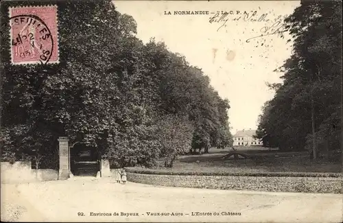 Ak Vaux sur Aure Calvados, L'Entree du Chateau