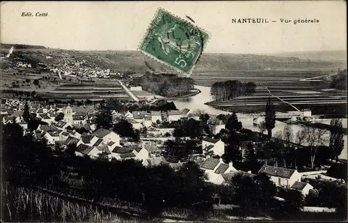 Ak Nanteuil Seine et Marne, Vue generale