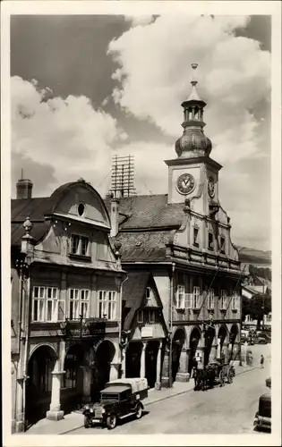 Ak Vrchlabí Hohenelbe Reg Königgrätz, Budova MNV