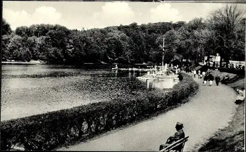 Ak Gremsmühlen Malente in Ostholstein, Dieksee Promenade