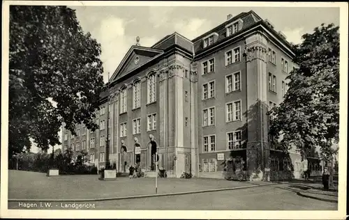 Ak Hagen in Westfalen, Landgericht