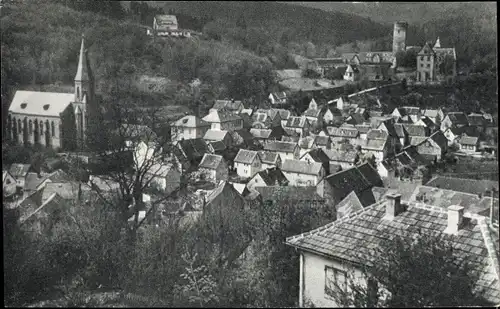 Ak Kransberg Usingen im Taunus Hessen, Luftbild vom Ort