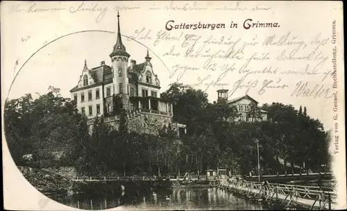 Ak Grimma in Sachsen, Gattersburgen