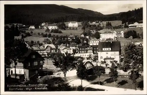 Ak Spindleruv Mlýn Spindlermühle Riesengebirge Region Königgrätz, Gesamtansicht