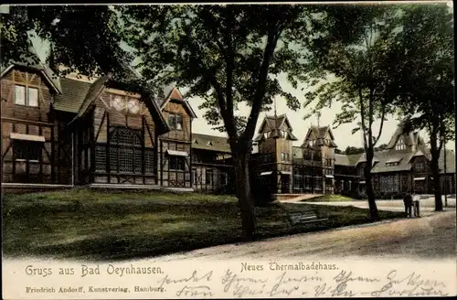 Ak Bad Oeynhausen in Westfalen, Neues Thermalbadehaus