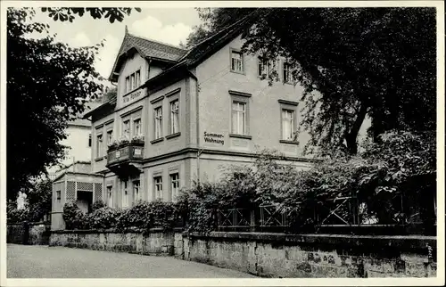 Ak Bad Schandau an der Elbe, Fremdenheim Pöhler, Badallee 225