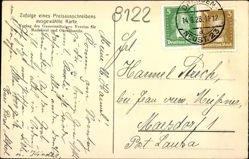 Ak Alt Serkowitz Radebeul Sachsen, Straßenpartie, Fachwerkhäuser