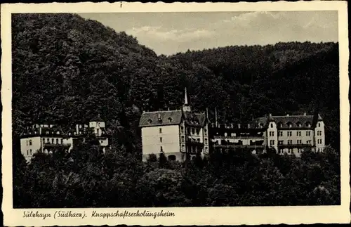 Ak Sülzhayn Ellrich Thüringen, Knappschaftserholungsheim