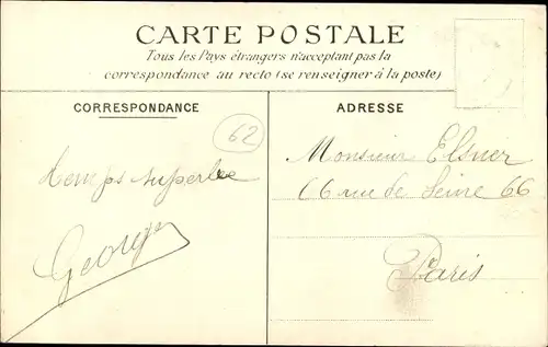 Ak Wimereux Pas de Calais, Rue Carnot