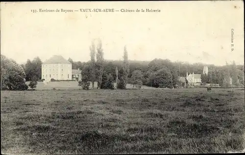 Ak Vaux sur Aure Calvados, Le Chateau de la Haizerie