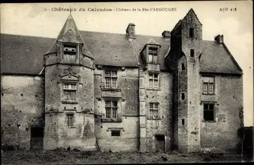 Ak Bayeux Calvados, Chateau de la Fee d'Argouges