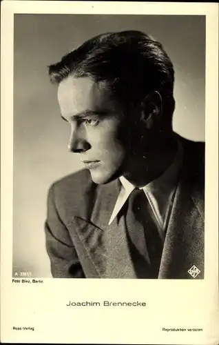 Ak Schauspieler Joachim Brennecke, Portrait