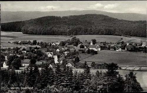 Ak Mellen Balve im Sauerland, Gesamtansicht