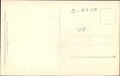 Ak Dippoldiswalde in Sachsen, Talsperre