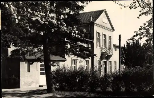 Foto Ak Pirna an der Elbe, Pension, Seitenansicht