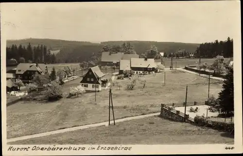 Foto Ak Oberbärenburg Altenberg im Erzgebirge, Teilansicht