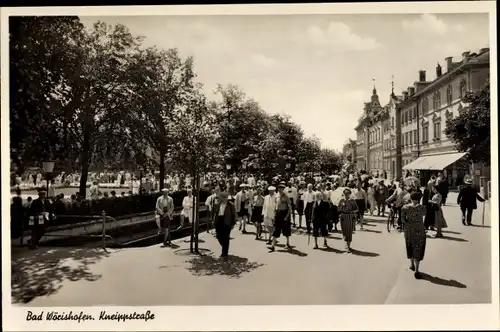 Ak Bad Wörishofen im Unterallgäu, Partie auf der Kneippstraße