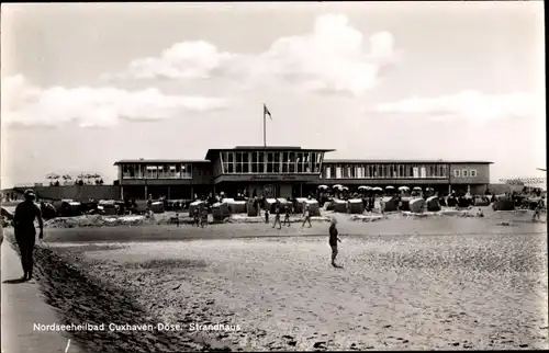 Ak Nordseebad Döse Cuxhaven, Strandhaus