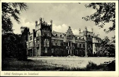 Ak Herdringen Arnsberg im Sauerland, Schloss