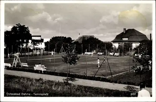 Ak Dahme, Ostseebad, Tennisplatz