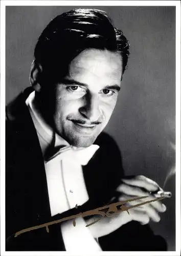 Ak Schauspieler Max Tidof, Comedian Harmonists, Zigarette
