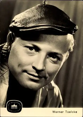 Ak Schauspieler Werner Tölcke, DDR Deutscher Fernsehfunk, Portrait