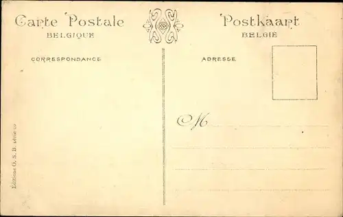 Ak Laitieres Belges, Milchmädchen, Hundekarren