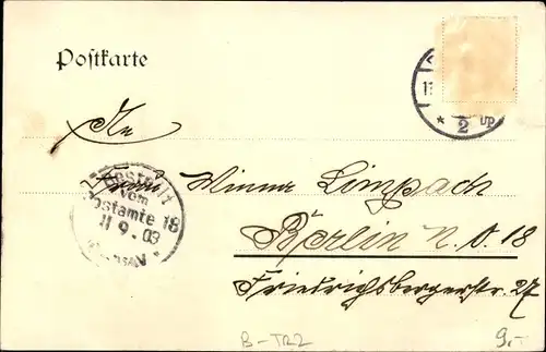 Ak Berlin Treptow, Restaurant Fritz Braun