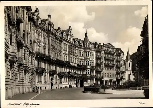 Ak Karlovy Vary Karlsbad Stadt, Lutherstraße