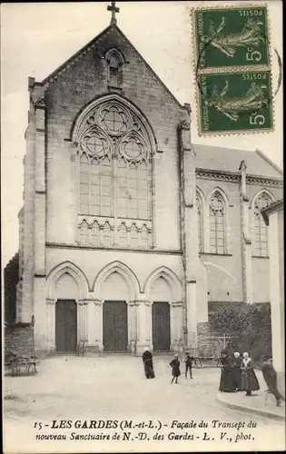 Ak Les Gardes Maine et Loire, Nouveau Sanctuaire de Notre Dame des Gardes