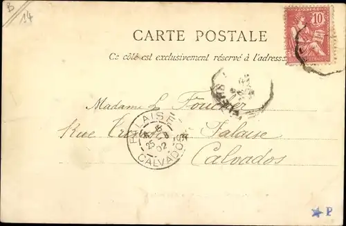 Ak Thury Harcourt Calvados, Vue Generale