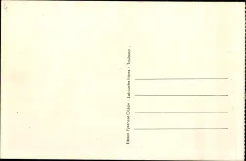 Ak Lannemezan Hautes Pyrénées, Le Pont d'Espagne