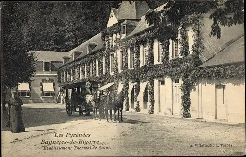 Ak Bagnères de Bigorre Hautes Pyrénées, Etablissement Thermal de Salut