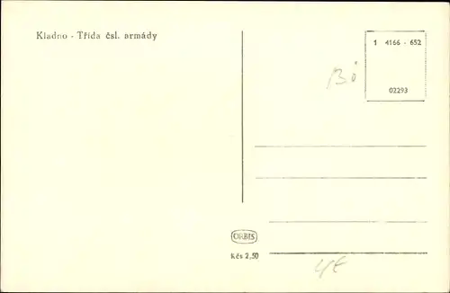 Ak Kladno Kladen Region Mittelböhmen, Trida csl. armady