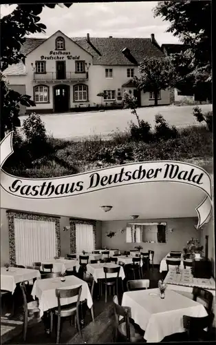 Ak Pfaffenheck Nörtershausen Rheinland Pfalz, Gasthaus Deutscher Wald