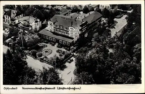 Ak Ostseebad Timmendorfer Strand, Fliegeraufnahme vom Kurhotel