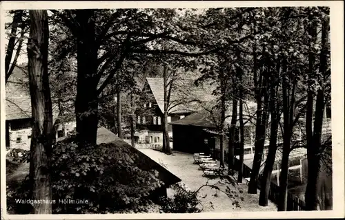 Ak Penig in Sachsen, Waldgasthaus Höllmühle, Inh. Paul Henschel