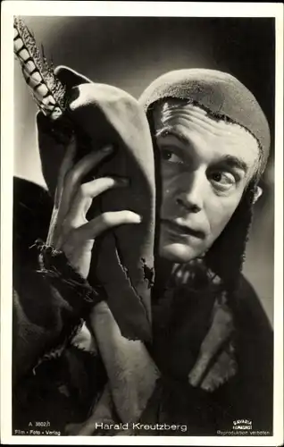 Ak Schauspieler Harald Kreutzberg, Portrait, Bavaria Filmkunst, Film Foto Verlag A 3802/1