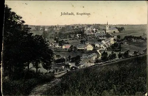 Ak Jöhstadt im Erzgebirge Sachsen, Panorama