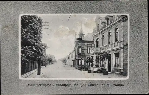 Passepartout Ak Neuhäusel im Westerwald, Gasthof Anker