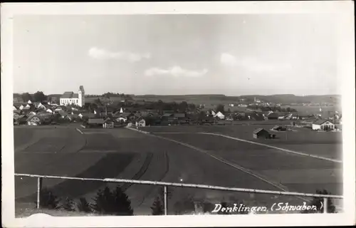 Foto Ak Denklingen Schwaben Landkreis Landsberg am Lech Oberbayern, Blick auf den Ort