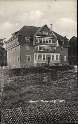 Foto Ak Masserberg in Thüringen, Hospiz