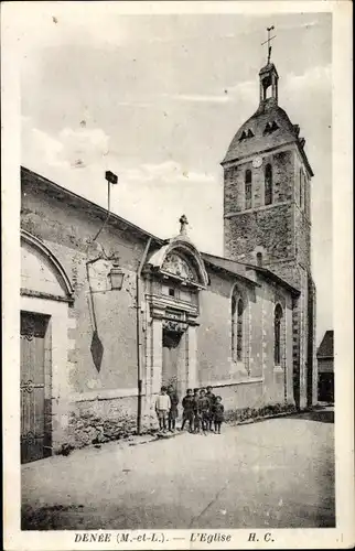 Ak Denée Maine et Loire, L'Eglise