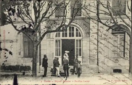 Ak Tarbes Hautes Pyrénées, Hopital Militaire, Pavillon Larrey