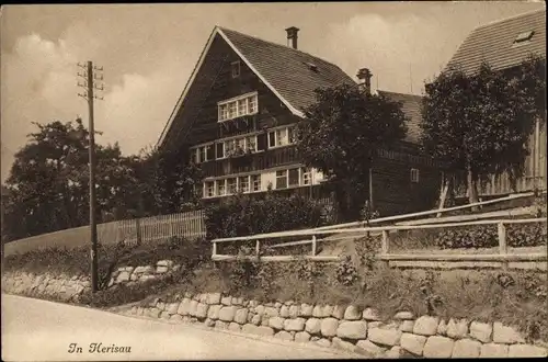 Ak Herisau Kanton Appenzell Außerrhoden, Ortspartie, Wohnhäuser