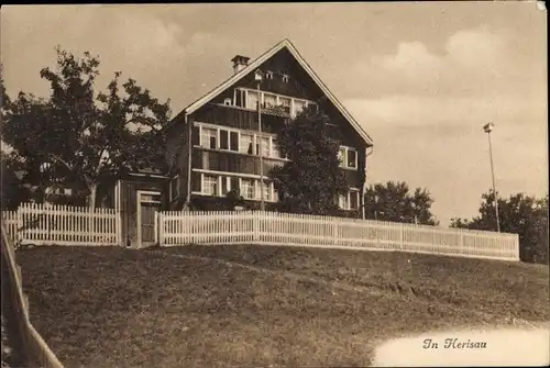 Ak Herisau Kanton Appenzell Außerrhoden, Ortspartie, Villa