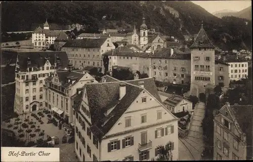 Ak Chur Kanton Graubünden, Hofpartie, Hofkelterei