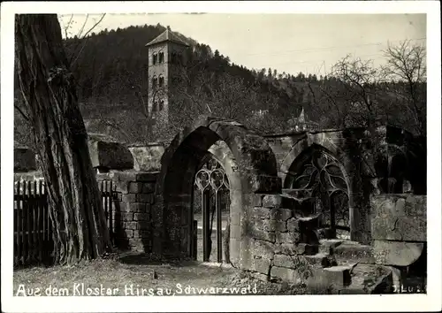 Foto Ak Hirsau Calw im Schwarzwald, Kloster, Sankt Aurelius, erbaut 1065, Außenansicht, Tor