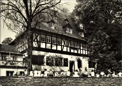 Ak Frohnau Annaberg Buchholz im Erzgebirge, Frohnauer Hammer, Herrenhaus